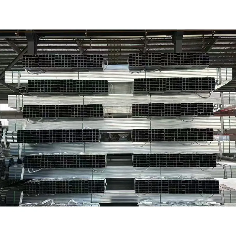 Hot Dip Galvanized Rectangular And Square Steel Tube